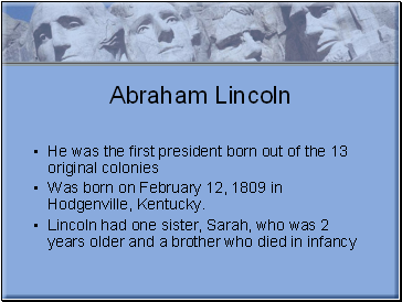 Abraham Lincoln