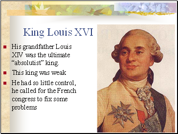 King Louis XVI