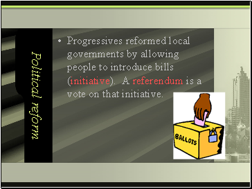 Political reform