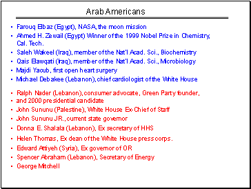 Arab Americans