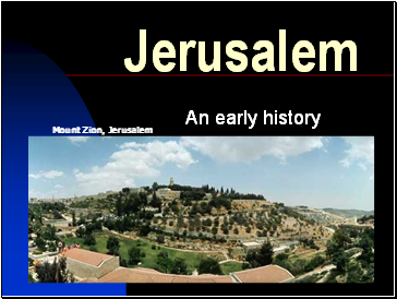 Jerusalem