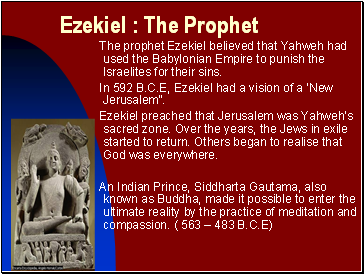 Ezekiel : The Prophet