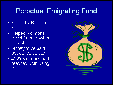 Perpetual Emigrating Fund