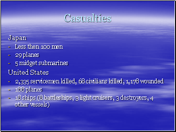 Casualties