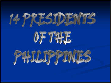 14 presidents of the philippines