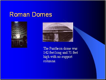 Roman Domes