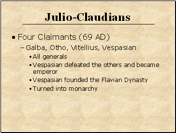 Julio-Claudians