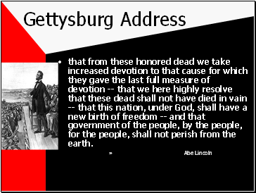 Gettysburg Address