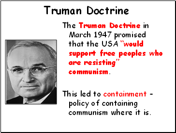 Truman Doctrine