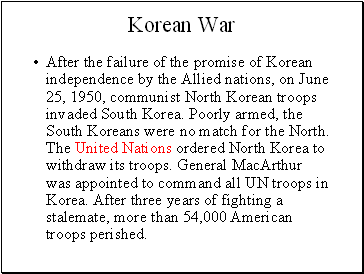 Korean War