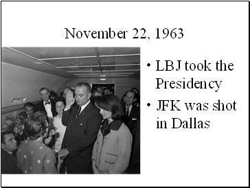 November 22, 1963