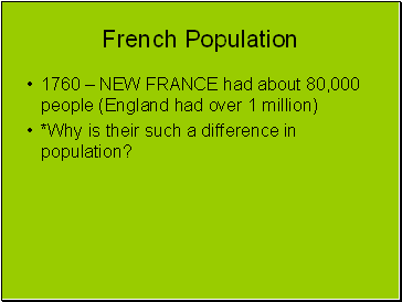 French Population