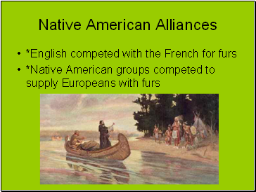 Native American Alliances