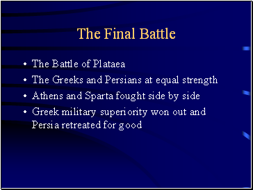 The Final Battle