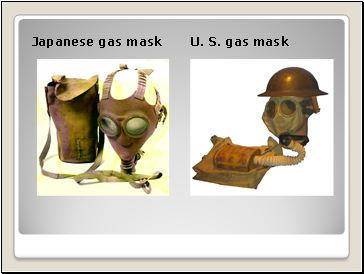 Japanese gas mask