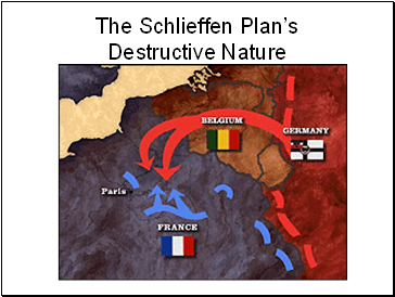 The Schlieffen Plans Destructive Nature