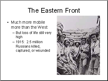 The Eastern Front