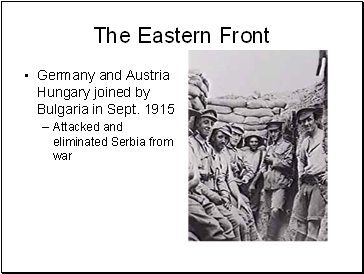 The Eastern Front