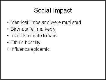 Social Impact