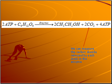 We can measure the carbon dioxide released by each drink in the enzyme