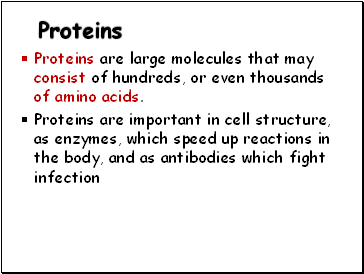 Proteins