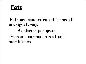 Fats