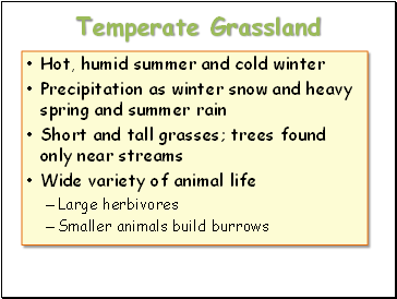 Temperate Grassland