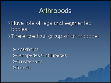 Arthropods