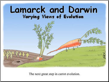 Lamarck and Darwin