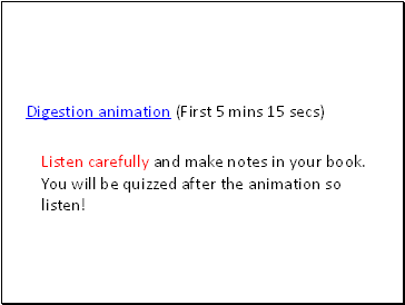 Digestion animation (First 5 mins 15 secs)