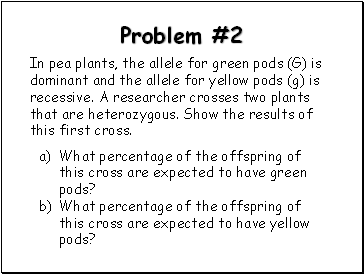 Problem #2