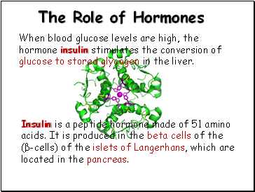 The Role of Hormones
