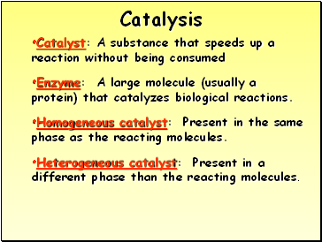 Catalysis