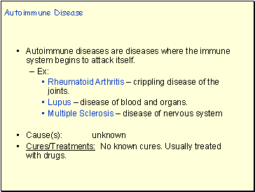 Autoimmune Disease