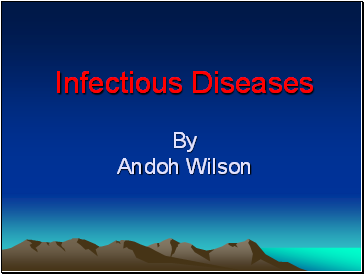 Infectious Diseases By Andoh Wilson