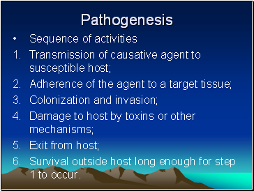 Pathogenesis