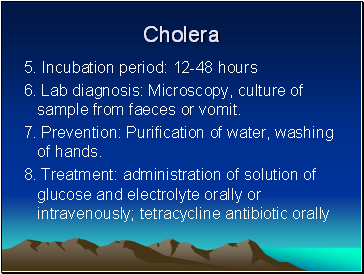 Cholera