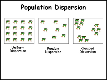 Population Dispersion