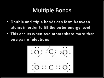 Multiple Bonds