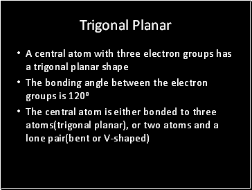 Trigonal Planar