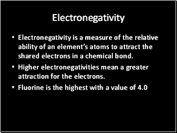 Electronegativity