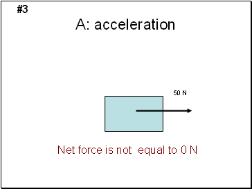 A: acceleration