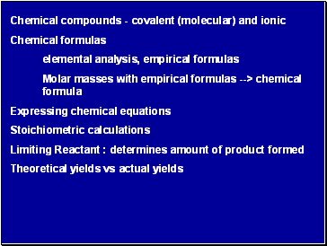 Chemical Bonds