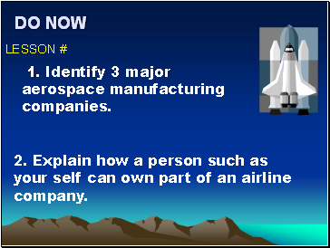 Aircraft classifications