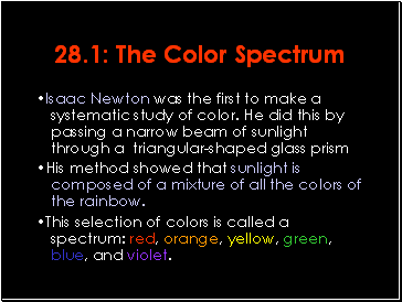 The Color Spectrum
