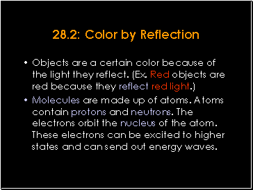 Color by Reflection
