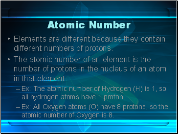 Atomic Number