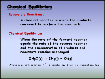 Chemical Equilibrium