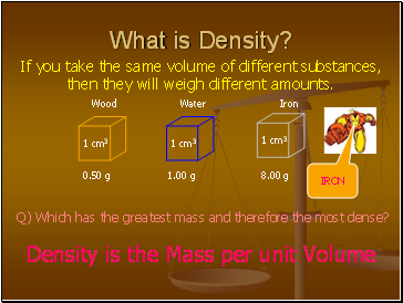 What is Density?