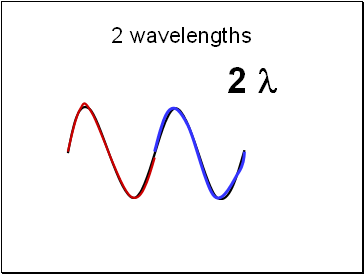 2 wavelengths